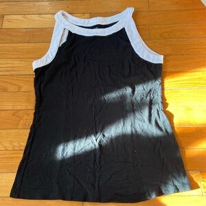 Large black tank